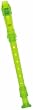 Yamaha YRS-20BG 3-Piece Transparent Soprano Recorder, Sour Apple Green