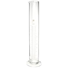 American Educational Borosilicate Glass 500mL Single Metric Scale Cylinder