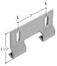 CRL Sliding Shower Door Hook Guide - Package