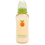 Green to Grow 10oz. Regular Neck Baby Bottle BPA Free