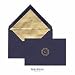 Commodore Navy Note Cards Stationery