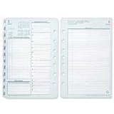 AT-A-GLANCE Original Dated Daily Planner Refill, July-June, 5-1/2 x 8-1/2