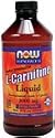 L-Carnitine Liquid - Orange Flavor by NOW Foods - Mental Fitness (1000mg - 16 oz. Liquid)