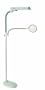 OttLite W9437T Easy View Craft Floor Lamp in Dove Grey