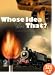 Whose Idea Was That?: Inventions that Changed Our Lives (Young Reed)