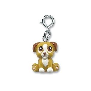 Buy Adorable CHARM IT!  3-D Brown Puppy Charm with a Cute Heart Shaped Nose by CHARM IT! Ks Charming Designs