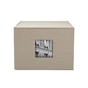 Click here to buy 'Havana' platinum-grey medium photo box by Kolo -.