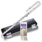 305 Bass Flute W/Case&Cover B-Foot W/E-Mechanism