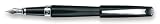 Caran D'ache Dunas Shiny Black Bold Point Fountain Pen - CA-4390219