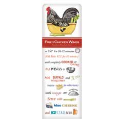 Fried Chicken Wings Recipe Towel