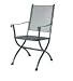 MWH 3003710200 Sessel Ambineo, L 53 x B 66,5 x H 96,5 cm /  Eisenmöbel / eisengrau
