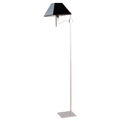 Z-Lite 1201FL Pyramid 1 Light Floor Lamp Polished Stainless Steel