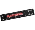 IRON MAIDEN - Logo - Embossed Leather Wristband - Adjustable