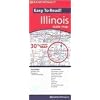 Rand McNally State Map Illinois