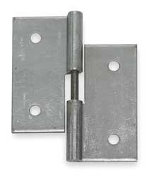 Battalion 3HUF7 Hinge, Lift-Off, Right Hand, 4 X 4 In