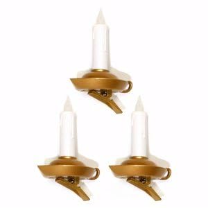 General 45250 LED TIMER CANDLES 3PK Battery Operated Candle Light by 