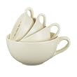 Nigella Lawson Cream Ceramic Measuring Cups 4 Piece Set