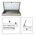 STAINLESS COLLECTION BOX -S