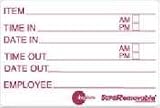 Daydots SupeRemovable E-Z Peel 2'' x 3'' In/Out Label