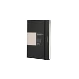 Carnet lign� - Format A4 - Couverture rigide noire - 21 x 29,7 cmpar Moleskine