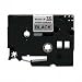 Brother Intl 1.5IN EXTRA STRENGTH BLK/SILVER ( TZS961 )