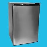 Haier 4.6 cu. ft. Stainless Steel Refrigerator/ Freezer