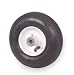 Industrial Grade 1NWU2 Pneumatic Wheel, 8 In, 4 Ply, 220 Lb Cap