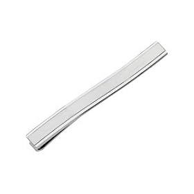 Stainless Steel Tie Clip Sterling Silver by