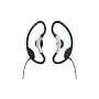 Sony Mdr-As20J Active Style Headphones with Soft Loop Hangers (Black)