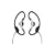 Sony Mdr-As20J Active Style Headphones with Soft Loop Hangers (Black)