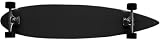 Moose Black Pintail Longboard Complete