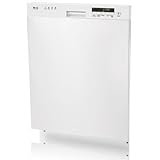 LG : LDS4821WW Full Console Dishwasher - White