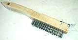 10 Wire Brush - Shoe Handle WScraper