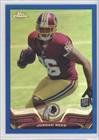 Jordan Reed #75/199 Washington Redskins (Football Card) 2013 Topps Chrome Blue Border Refractor #81