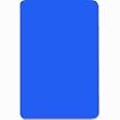 Set of 10 Plastic Bridge Cut Cards - Blue