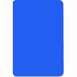 Set of 10 Plastic Bridge Cut Cards - Blue