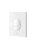 Grohe 38505SH0 Skate Air Bet&auml;tigungsplatte mit 2-Mengen- und Start-Stopp-Funktion f&uuml;r pneumatische Bet&auml;tigung / senkrecht / wei&szlig;