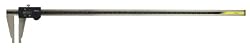Mitutoyo 550-227-10 ABSOLUTE Nib Style Jaw Digital Caliper, LCD, Battery Powered, 0-40"/0-1000mm Range, +/-0.003" Accuracy, SPC, 0.0005"/0.01mm Resolution