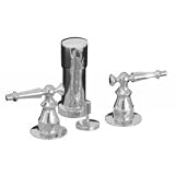 Kohler Antique™ Bidet Faucet with Lever Handles Brushed Bronze   K 142 4 BV