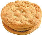 Cheap Girl Scout Cookies * Do-si-dos * Oatmeal Cookies with Peanut Butter Filling - 1 Box of 20 Cookies by Little Brownie Bakers