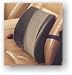 Hermell Viscoelastic Foam Car and Chair Lumbar Support Cushion, Standard LC2233
