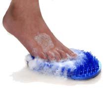 McNaughton 4134 Soapy Toes- Pearl Blue