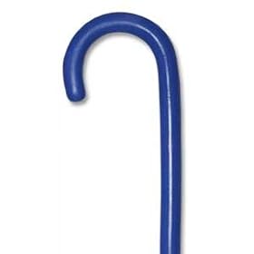 DIGNITY BLUE WALKING CANE - 36 inch solid hardwood - from Lorraines Canes -- Why be boring. When life calls for a cane - Step Out In Style. -- See all our unique canes for kids and adults - click on other products from Lorraines Canes.