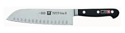 Zwilling J.A. Henckels Twin Pro S 7-Inch Santoku Knife with Hollow Edge