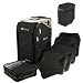 Zuca Pro Complete Set with Black Insert Bag, Black Travel Cover and Pro Silver Frame