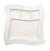 Villeroy and Boch Newwave Grill plate 27cm x 27cm  - White