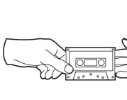 Mix Tape 64MB USB Memory Stick