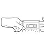 Mix Tape 64MB USB Memory Stick