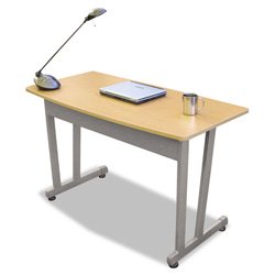 Linea Italia MA711HON - Massima Line Bow Front Desk, 47-1/4w x 22-7/8d x 29-1/2h, Honey On Sale