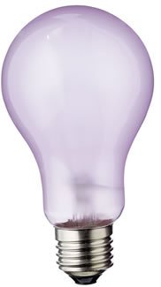 Full Spectrum 100 Watt Neodymium A21 Light Bulb, Clear